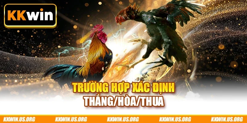 Trường hợp xác định thắng/hòa/thua